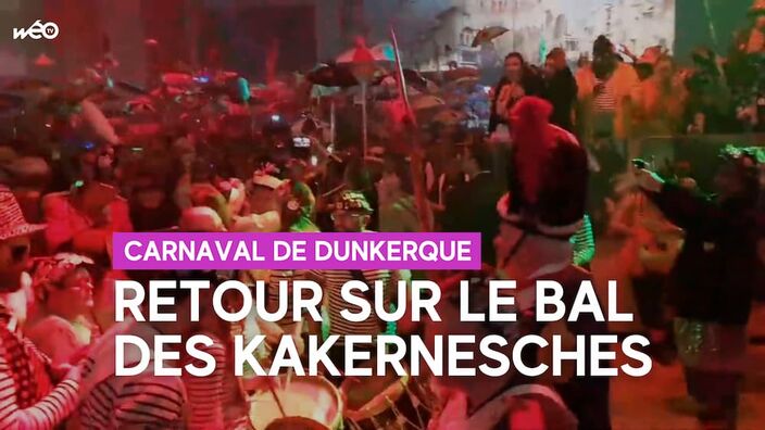 Carnaval de Dunkerque : le bal des Kakernesches.